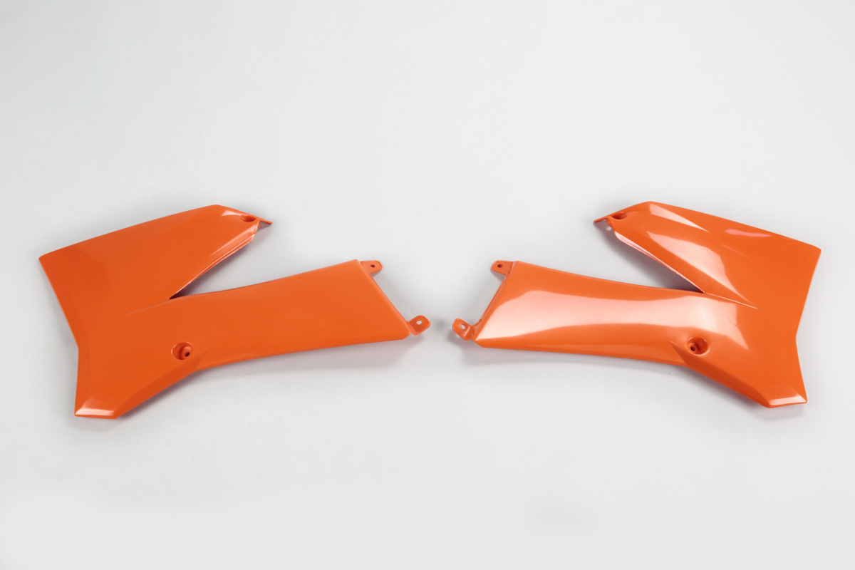 Radiator Covers orange for Ktm SX 85 (2006-12) - REPLICA PLASTICS - KT03088-127 - Ufo Plast