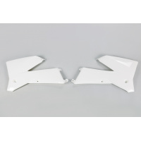 Radiator covers - white 047 - Ktm - REPLICA PLASTICS - KT03084-047 - UFO Plast