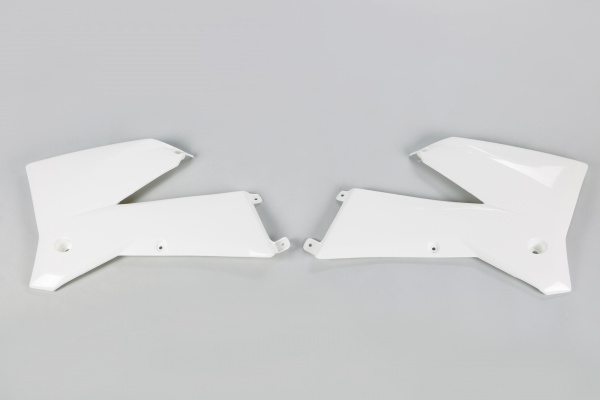 Radiator covers - white 047 - Ktm - REPLICA PLASTICS - KT03084-047 - UFO Plast