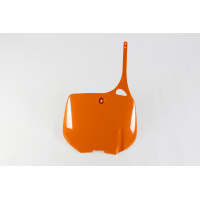 Front number plate - orange 127 - Ktm - REPLICA PLASTICS - KT03024-127 - UFO Plast