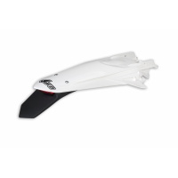 Rear fender / Enduro LED - white 047 - Ktm - REPLICA PLASTICS - KT04097-047 - UFO Plast