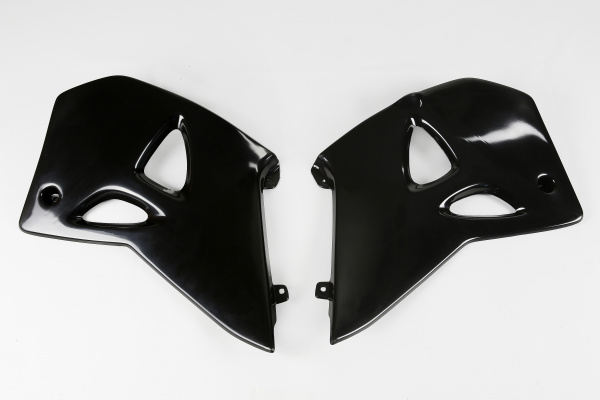 Radiator covers - black - Ktm - REPLICA PLASTICS - KT03044-001 - UFO Plast