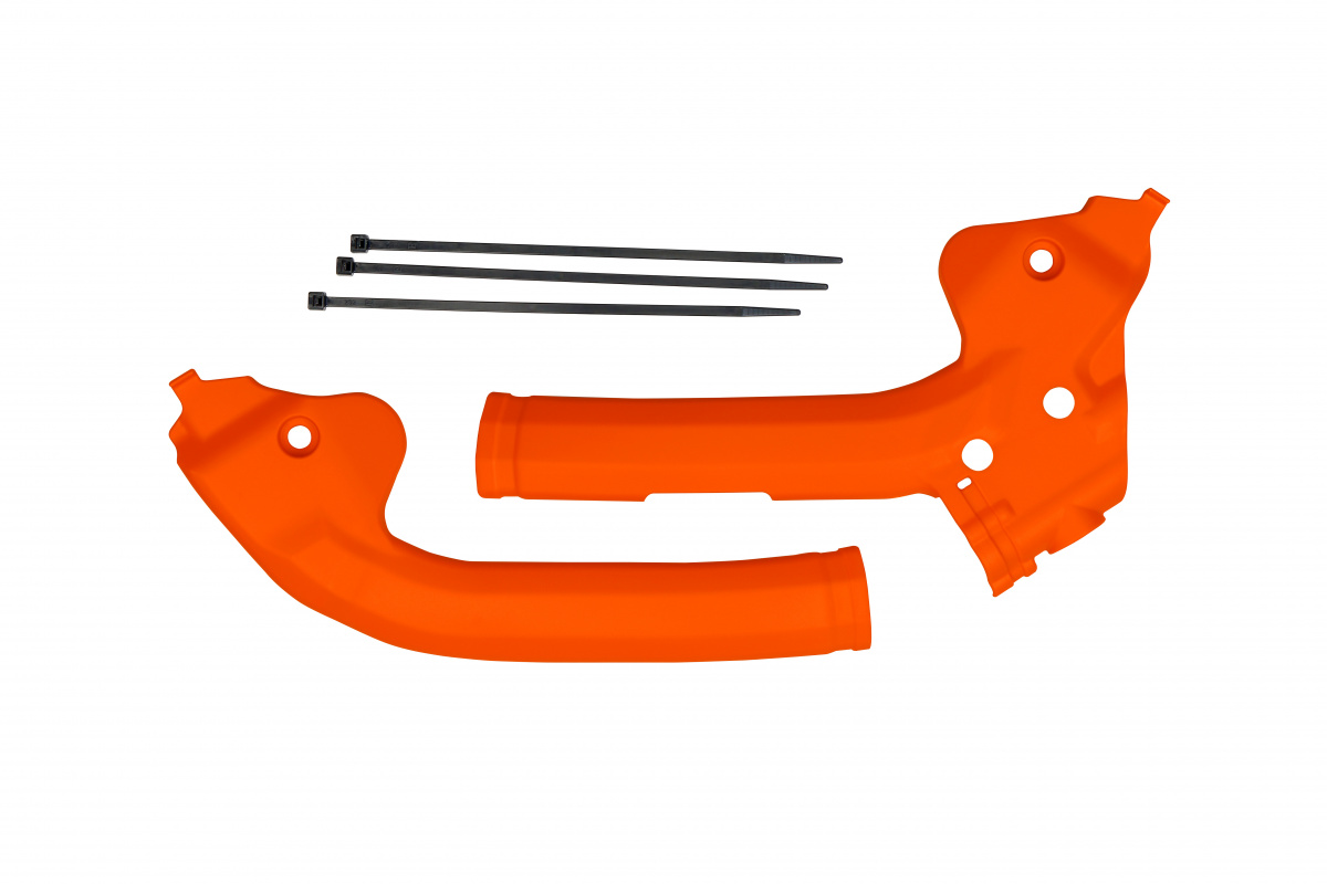 Frame Guard orange for Ktm SX 85 (2018-25) - REPLICA PLASTICS - KT04089-127 - Ufo Plast