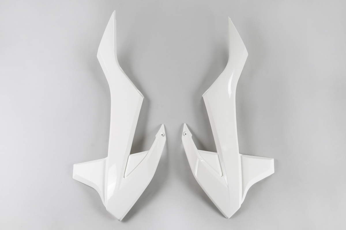 Radiator covers - white 047 - Ktm - REPLICA PLASTICS - KT04085-047 - UFO Plast