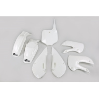 Plastic Kit white for Kawasaki KLX 110 (2001-09) - REPLICA PLASTICS - KA37002-047 - Ufo Plast