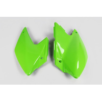 Side panels - green - Kawasaki - REPLICA PLASTICS - KA03790-026 - UFO Plast