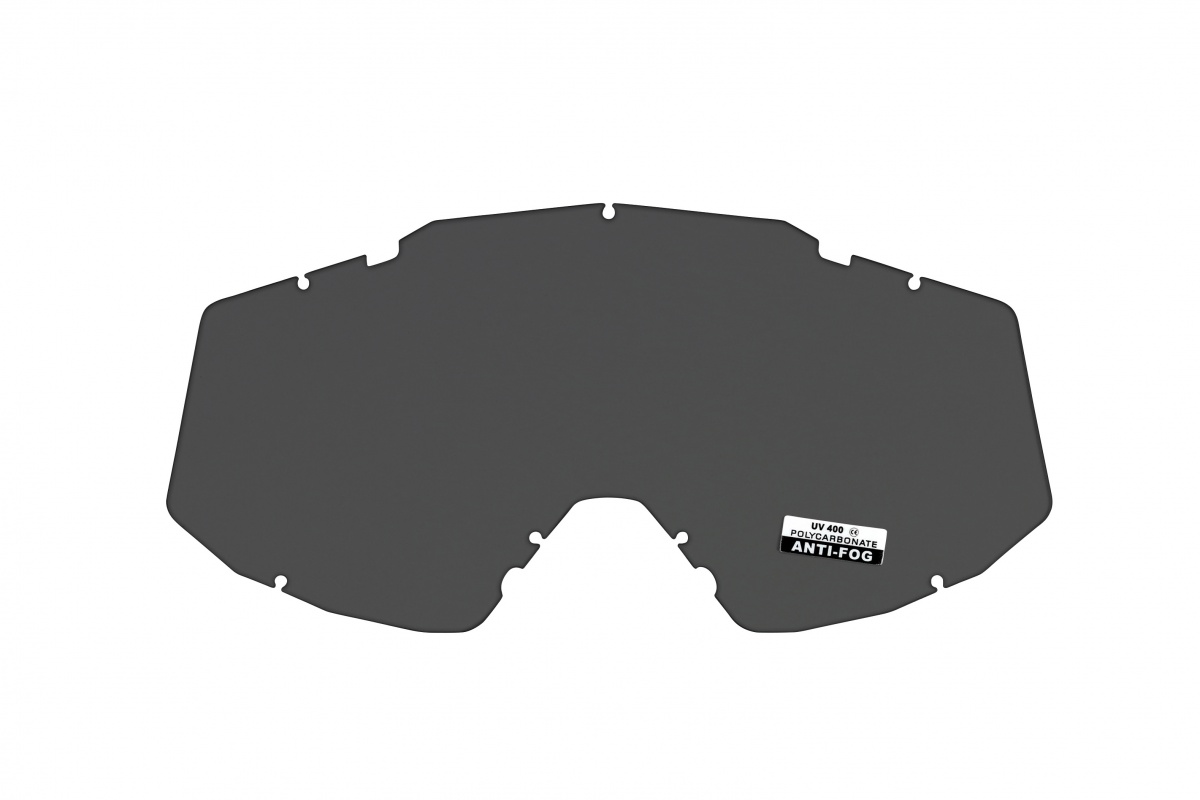 Smoke lens for motocross Mystic goggle - Goggles - LE02198 - Ufo Plast