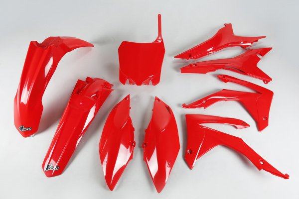 Plastic kit Honda - red 070 - REPLICA PLASTICS - HOKIT121-070 - UFO Plast