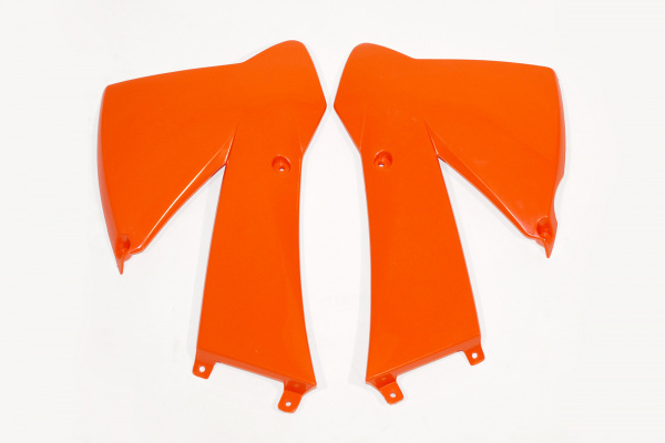 Radiator covers - orange 127 - Ktm - REPLICA PLASTICS - KT03079-127 - UFO Plast