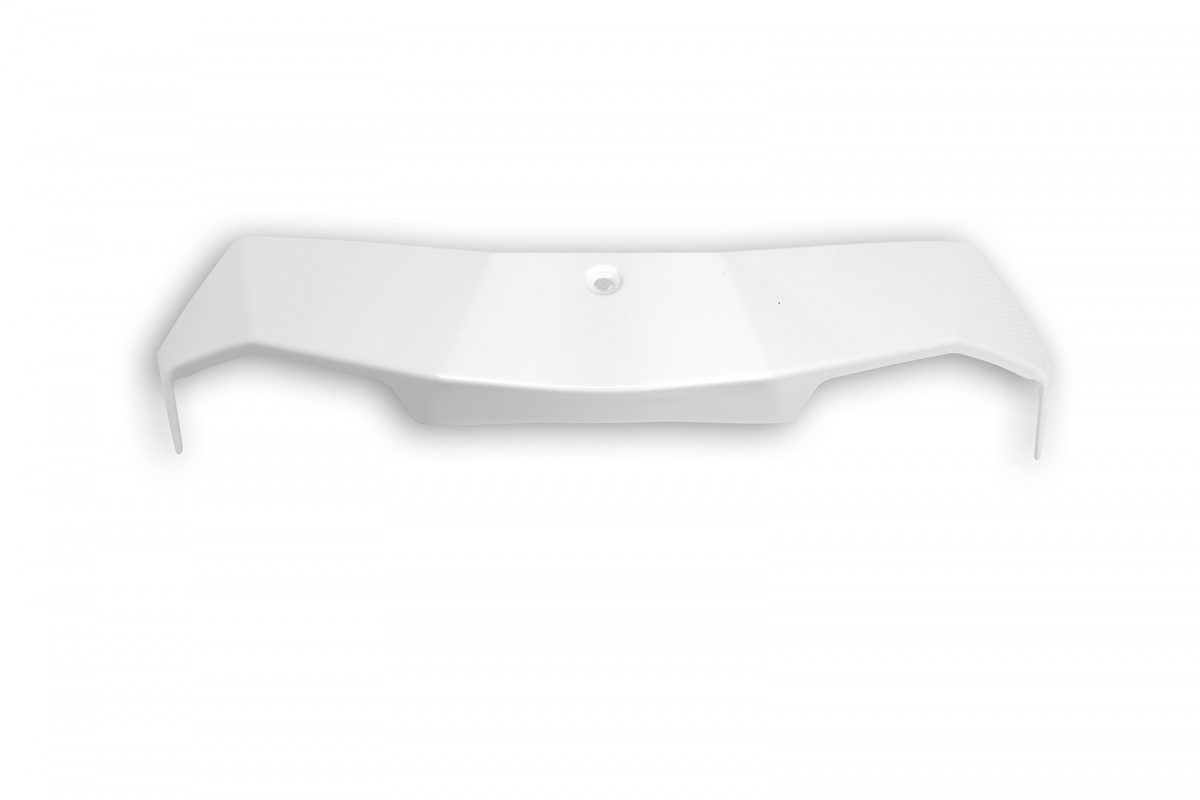 Back spoiler for motocross Diamond helmet white - Helmet spare parts - HR065-W - UFO Plast