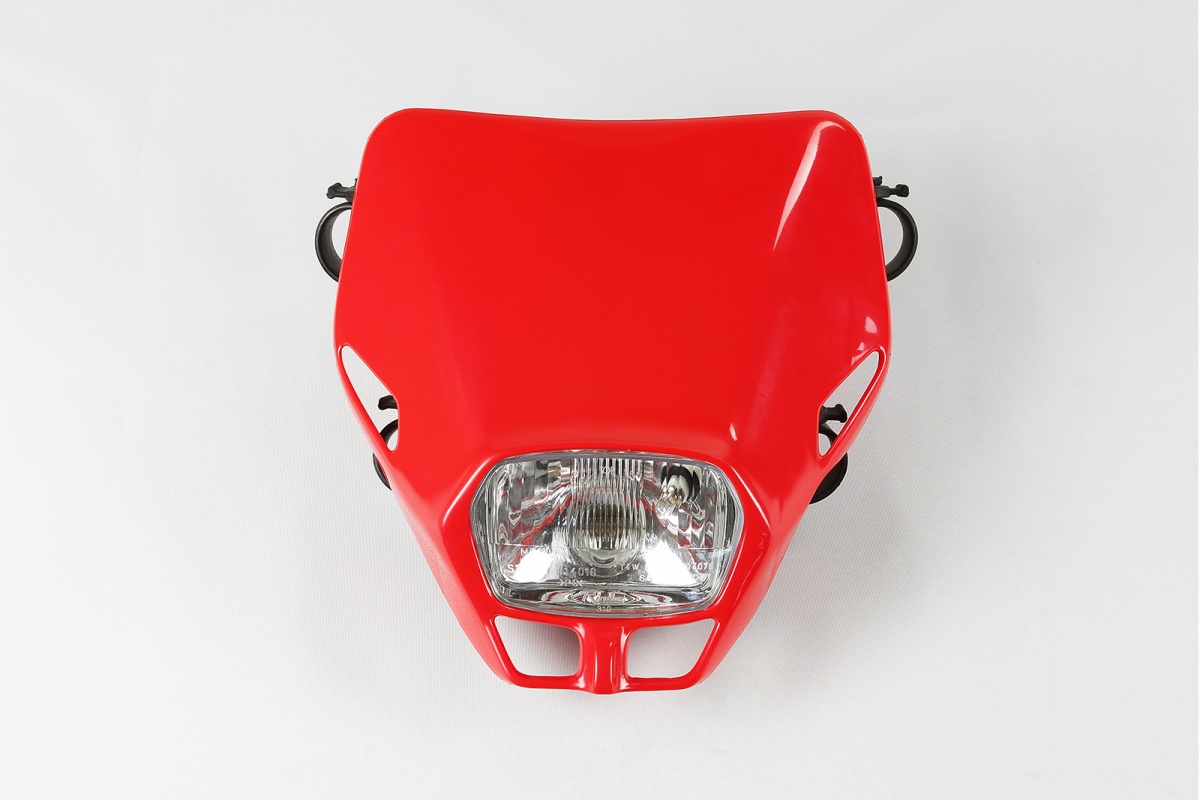 Motocross Fire Fly headlight red - Headlight - PF01705-070 - Ufo Plast