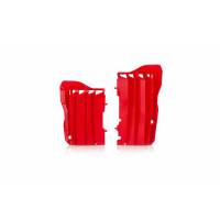 Motocross radiator louvers for Honda red - Radiator Louvers - AC02456 - Ufo Plast