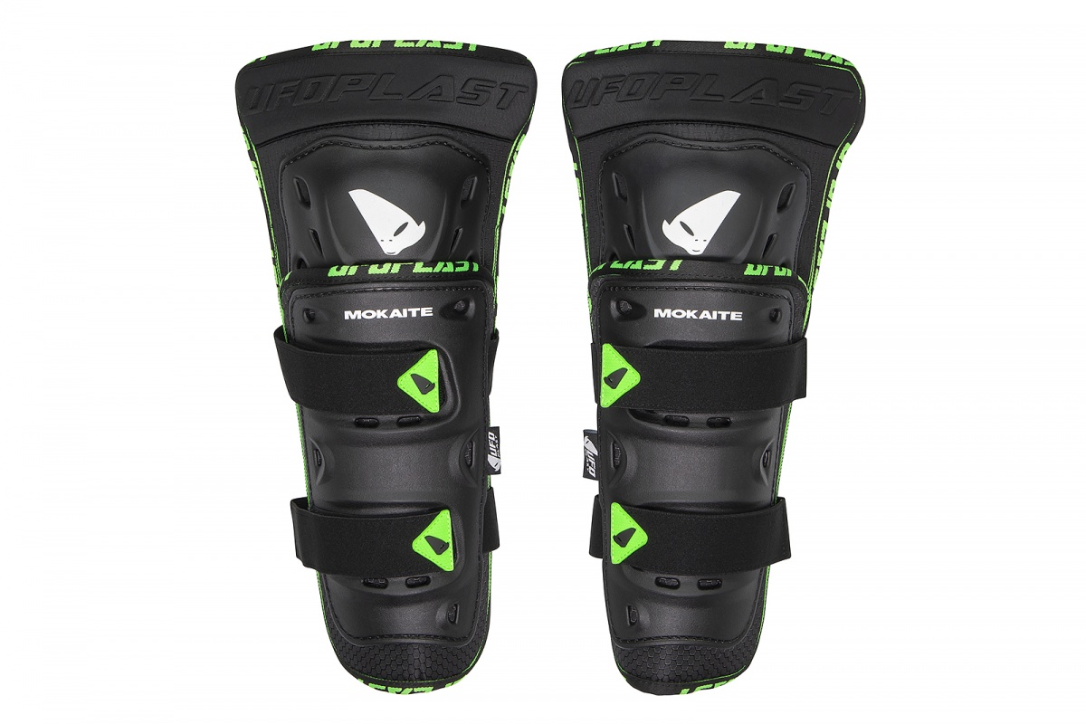 Motocross Mokaite knee shin guard - Kneepads - KP13001-K - Ufo Plast