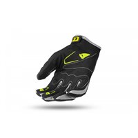 Motocross Iridium Gloves black and neon yellow - Gloves - GU04535-KD - Ufo Plast