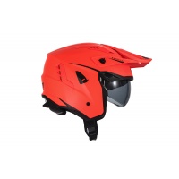 Sheratan cross jet helmet neon orange - Helmets - HE13002-FFLU - UFO Plast