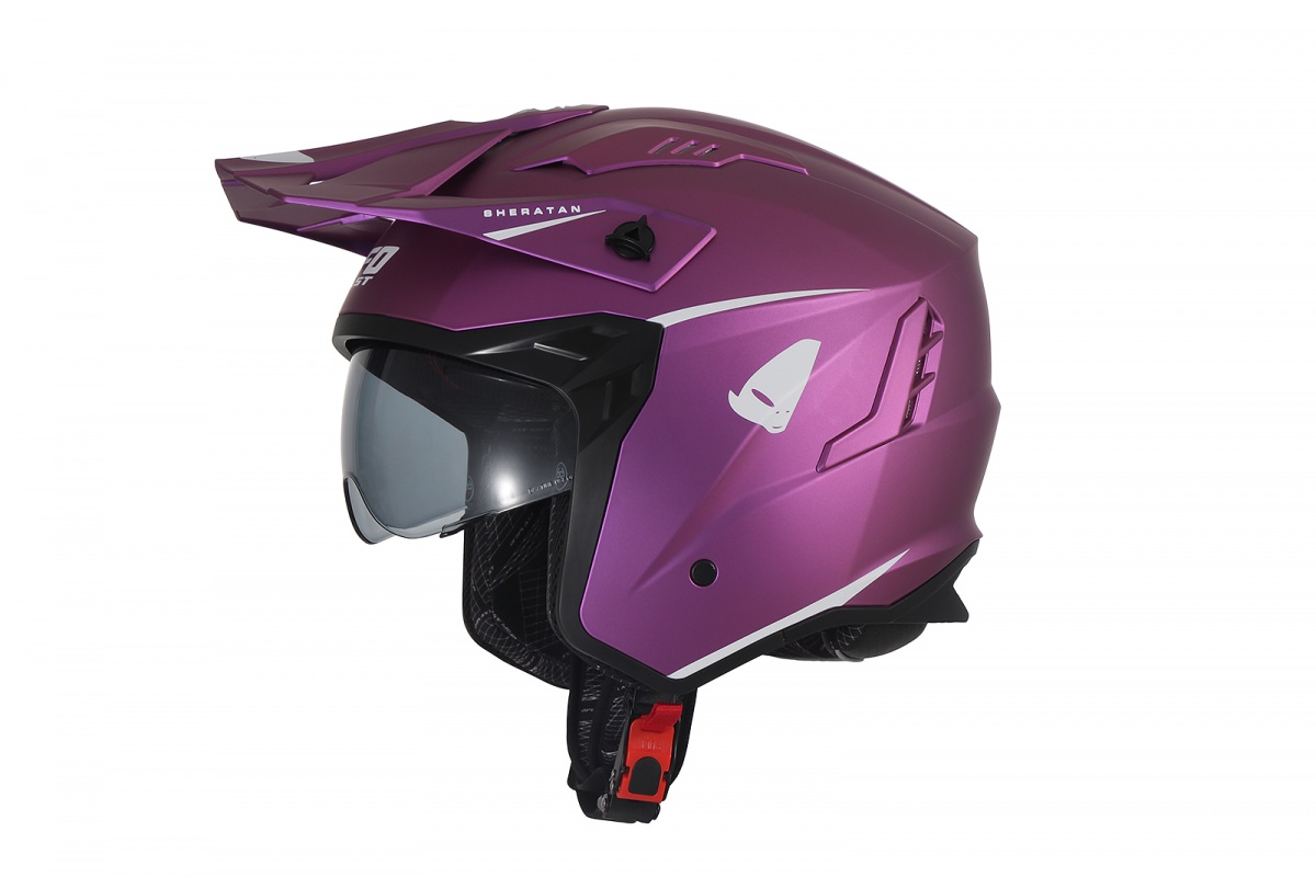 Sheratan cross jet helmet fuxia - Helmets - HE13002-P - Ufo Plast