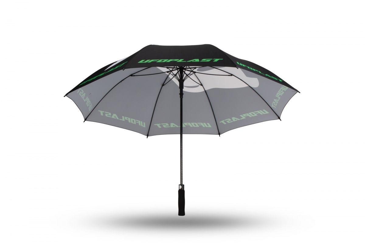 Paddock Umbrella black and green - FREE TIME - AC02477 - Ufo Plast